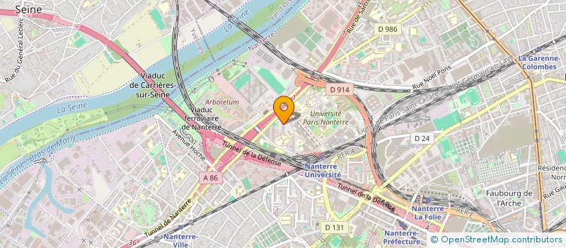 localisation de l'entreprise MONSIEUR WESSLEY NZITA PAMBU  NANTERRE