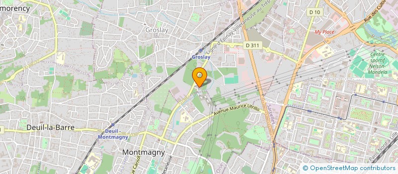 localisation de l'entreprise MONSIEUR WHESLEY ZEPP  GROSLAY