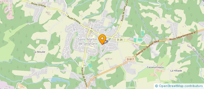 localisation de l'entreprise MONSIEUR WHITSON GOIX  SAINT-MARTIN-DE-SEIGNANX