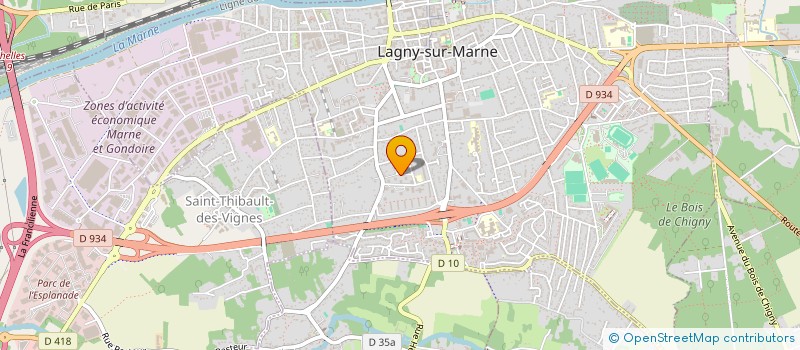 localisation de l'entreprise MONSIEUR WHYLEM DJIAB  LAGNY-SUR-MARNE