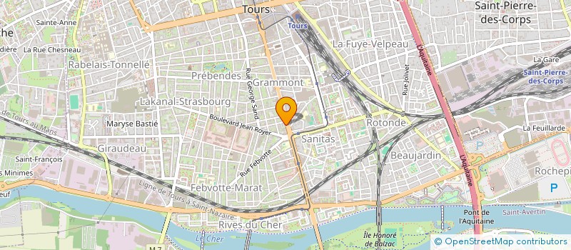 localisation de l'entreprise MONSIEUR WICEM LAZRAG  TOURS