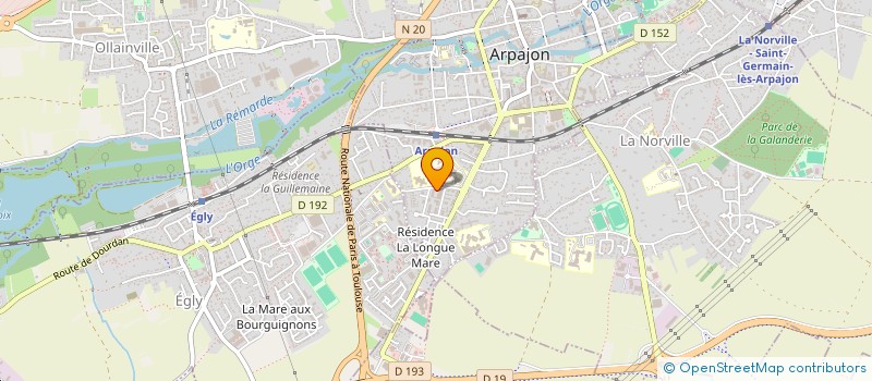 localisation de l'entreprise MONSIEUR WICEM OUAGHLANI à ARPAJON