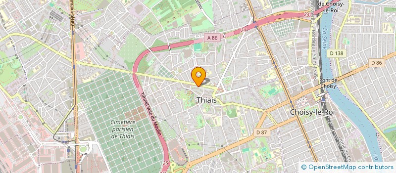 localisation de l'entreprise MONSIEUR WICEM SMONDEL  THIAIS