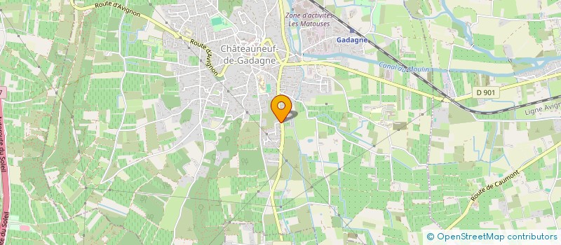 localisation de l'entreprise MONSIEUR WICEZSLASW DOLEWKA à CHATEAUNEUF-DE-GADAGNE