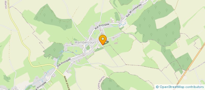 localisation de l'entreprise MONSIEUR WIDEHEN POCHOLLE  WAMBERCOURT