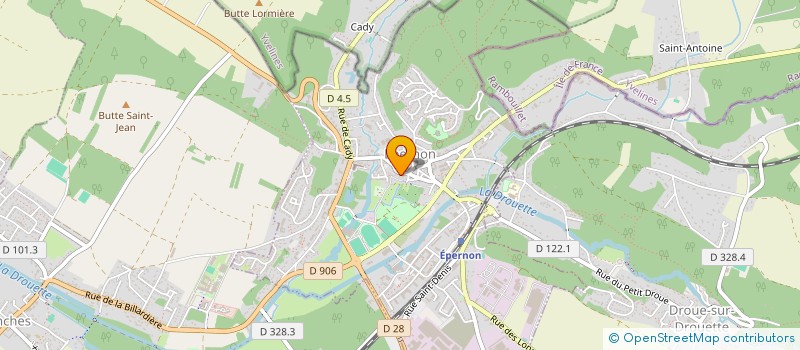 localisation de l'entreprise MONSIEUR WIDGY GALLU à EPERNON