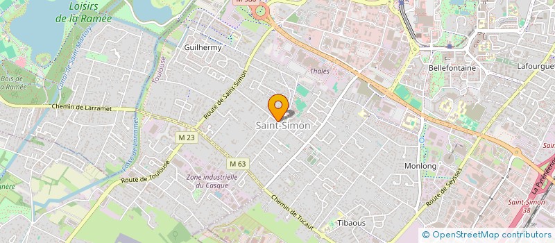 localisation de l'entreprise MONSIEUR WIDY BOUTON  TOULOUSE