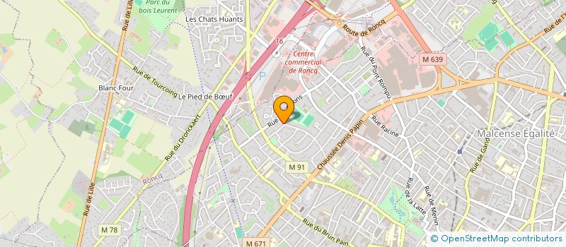 localisation de l'entreprise MONSIEUR WIDY MALOR  TOURCOING