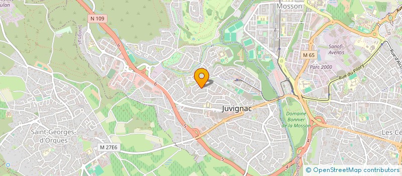 localisation de l'entreprise MONSIEUR WIHEB RIAHI à JUVIGNAC