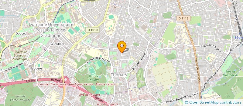 localisation de l'entreprise MONSIEUR WIKTOR LES  TALENCE