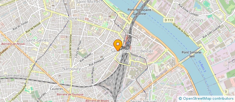 localisation de l'entreprise MONSIEUR WIKTOR MISIAK  BORDEAUX