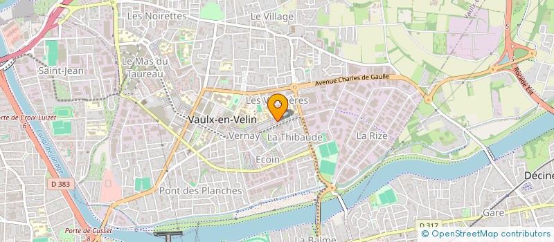 localisation de l'entreprise MONSIEUR WILAD ALI ISMAEL AHAMADA  VAULX-EN-VELIN