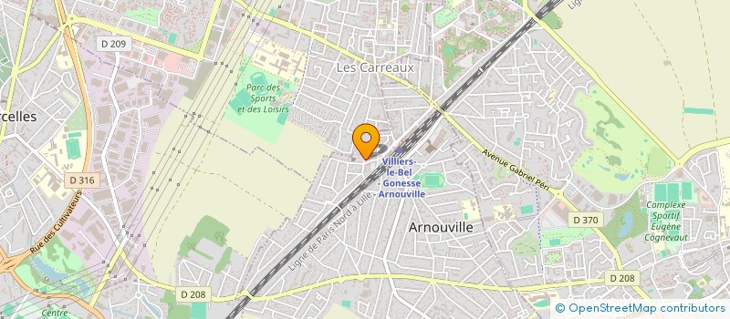 localisation de l'entreprise MONSIEUR WILBERT JEAN LOUIS à ARNOUVILLE