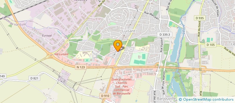 localisation de l'entreprise MONSIEUR WILEM MAHI à LUISANT