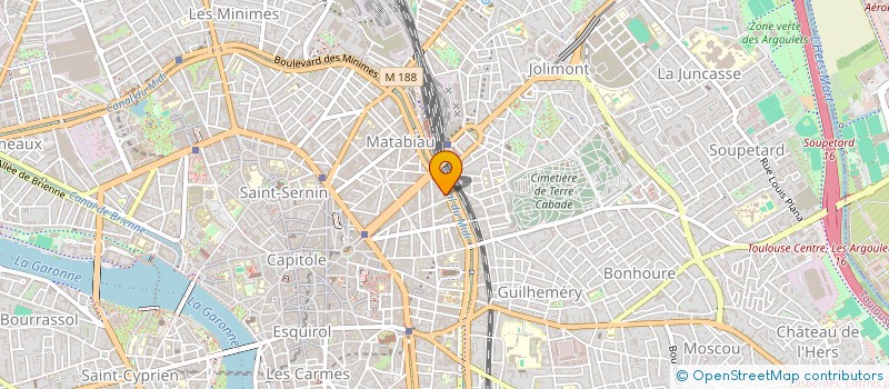 localisation de l'entreprise MONSIEUR WILFIRED YOKO à TOULOUSE
