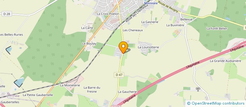 localisation de l'entreprise MONSIEUR WILFRAND NGOULOU  MONNAIE