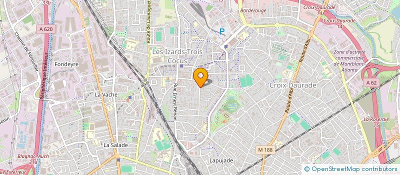 localisation de l'entreprise MONSIEUR WILFRID ABDELOUHAB à TOULOUSE
