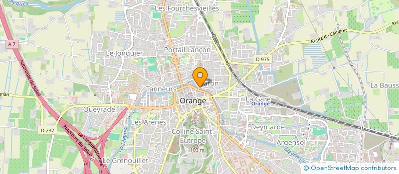 localisation de l'entreprise MONSIEUR WILFRID-ALBIN MARCELLOT  ORANGE