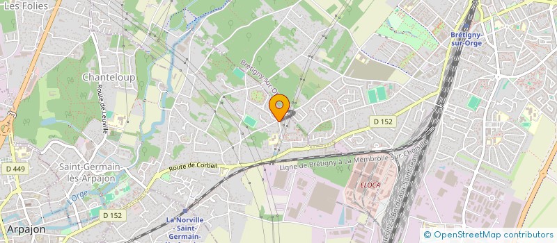 localisation de l'entreprise MONSIEUR WILFRID AZALEKO à SAINT-GERMAIN-LES-ARPAJON