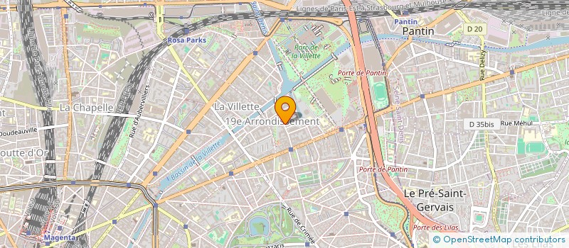 localisation de l'entreprise MONSIEUR WILFRID BEJEAN  PARIS