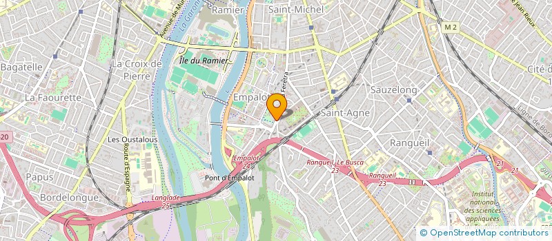 localisation de l'entreprise MONSIEUR WILFRID BERTHON à TOULOUSE