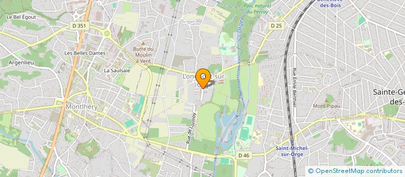 localisation de l'entreprise MONSIEUR WILFRID BEVILACQUA  LONGPONT-SUR-ORGE