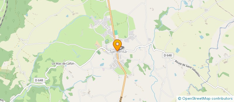 localisation de l'entreprise MONSIEUR WILFRID CRU  SANVENSA