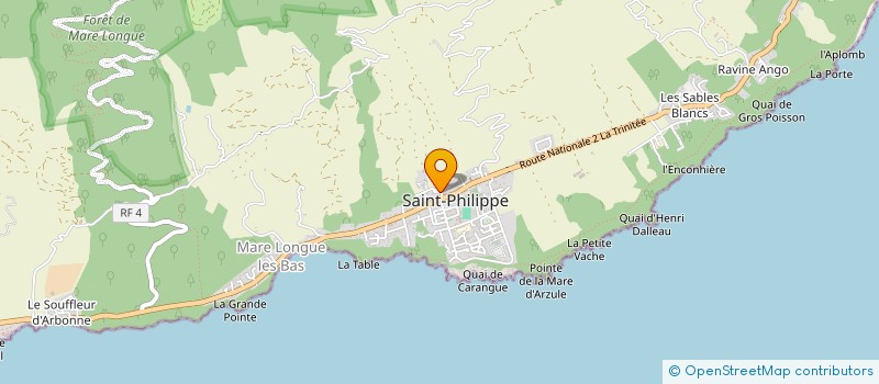 localisation de l'entreprise MONSIEUR WILFRID DAMOUR  SAINT-PHILIPPE
