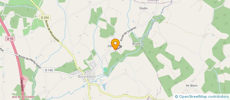 localisation de l'entreprise MONSIEUR WILFRID DELB  BOISREDON