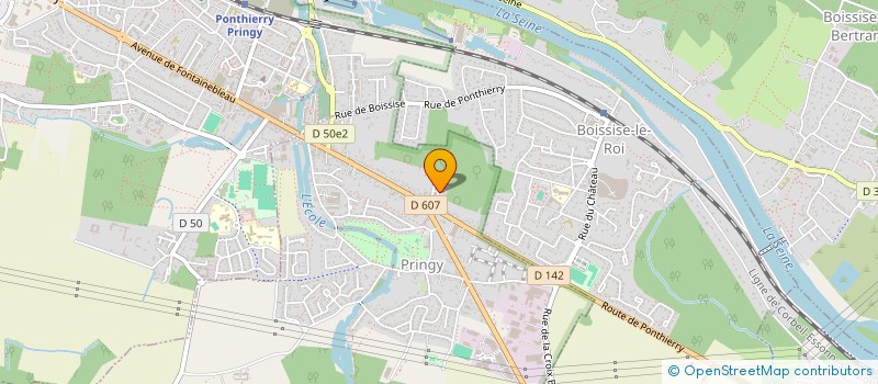 localisation de l'entreprise MONSIEUR WILFRID DEVIENNE  PRINGY