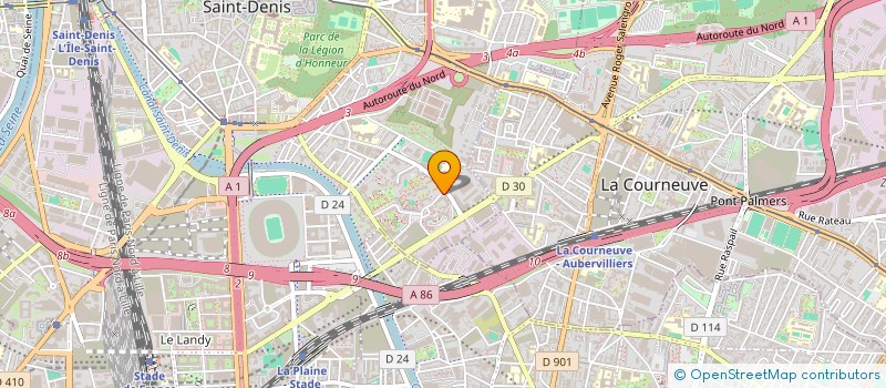 localisation de l'entreprise MONSIEUR WILFRID DOMERGUE à SAINT-DENIS