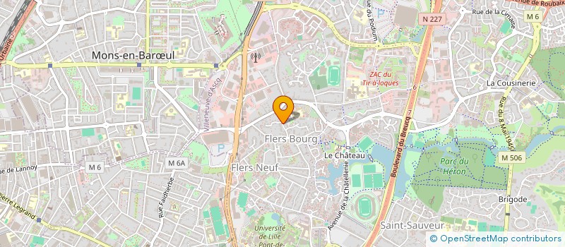 localisation de l'entreprise MONSIEUR WILFRID DUBOIS  VILLENEUVE-D'ASCQ