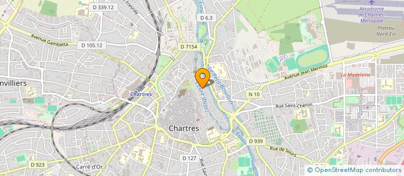 localisation de l'entreprise MONSIEUR WILFRID DURAND à CHARTRES