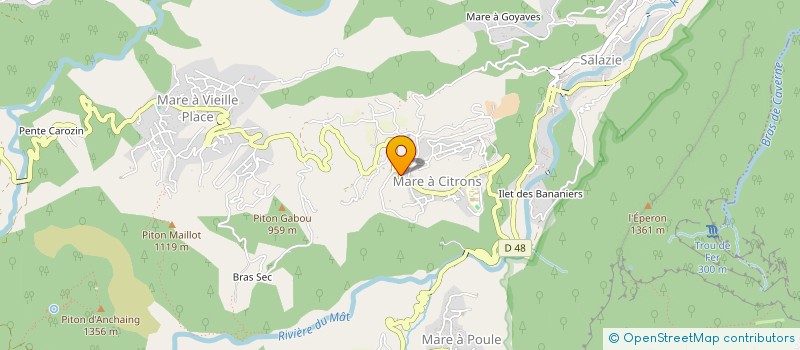 localisation de l'entreprise MONSIEUR WILFRID ELISABETH  SALAZIE