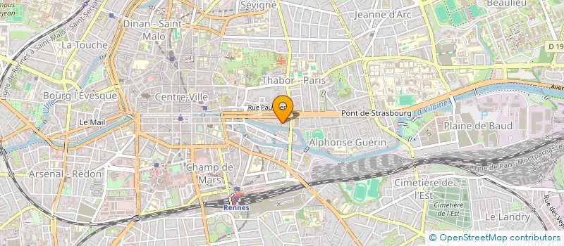 localisation de l'entreprise MONSIEUR WILFRID FEVRIER à RENNES