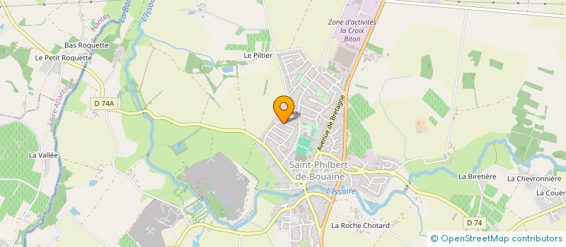 localisation de l'entreprise MONSIEUR WILFRID ILATA  SAINT-PHILBERT-DE-BOUAINE