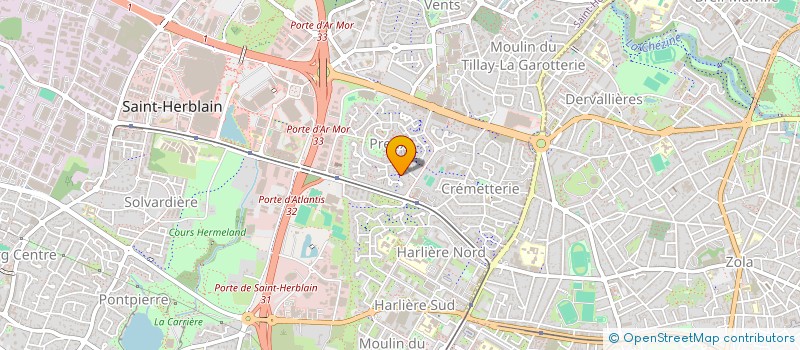 localisation de l'entreprise MONSIEUR WILFRID JACQUES CLAU PARIENTE à SAINT-HERBLAIN
