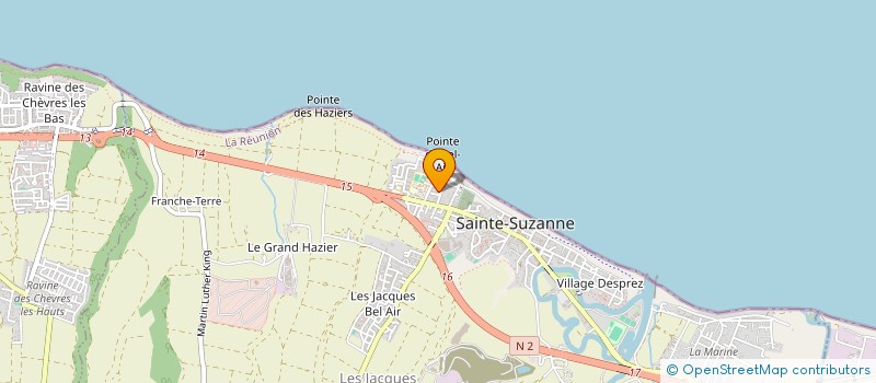 localisation de l'entreprise MONSIEUR WILFRID JEAN ERIC PEDRE à SAINTE-SUZANNE