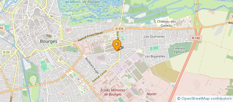 localisation de l'entreprise MONSIEUR WILFRID JEANTON à BOURGES