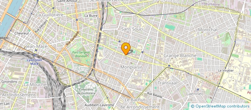 localisation de l'entreprise MONSIEUR WILFRID KOUZNETZOFF à LYON