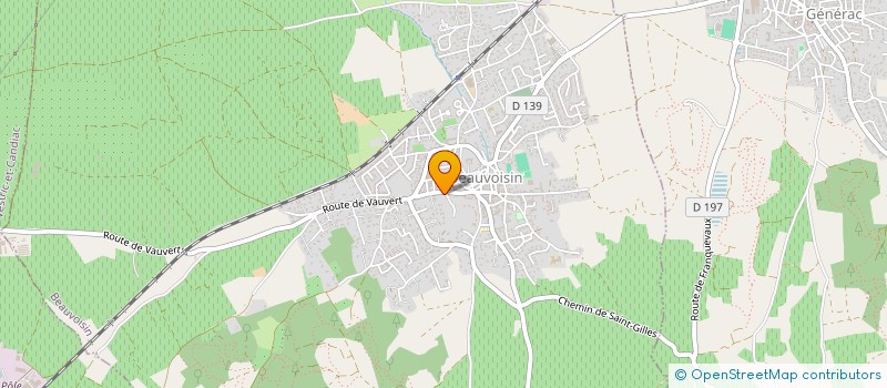 localisation de l'entreprise MONSIEUR WILFRID LACAS  BEAUVOISIN