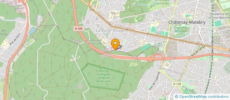 localisation de l'entreprise MONSIEUR WILFRID LALLEMAND à CHATENAY-MALABRY