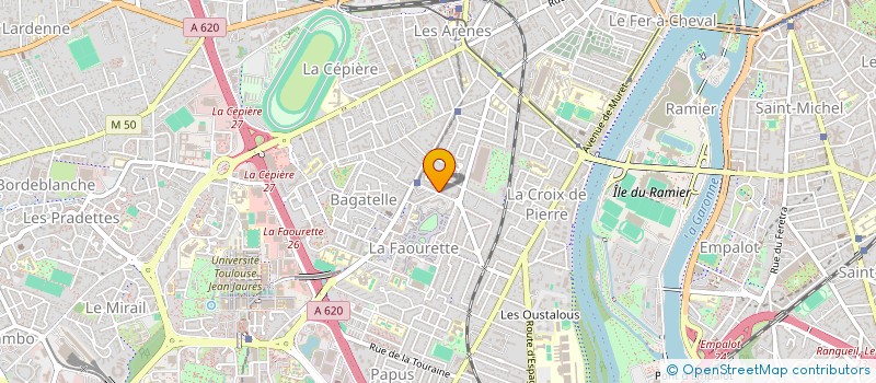 localisation de l'entreprise MONSIEUR WILFRID LAURENS à TOULOUSE
