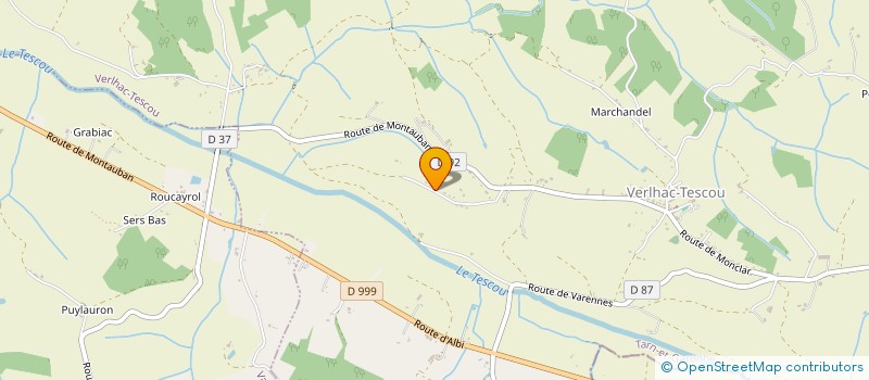 localisation de l'entreprise MONSIEUR WILFRID MARTY à MONCLAR-DE-QUERCY