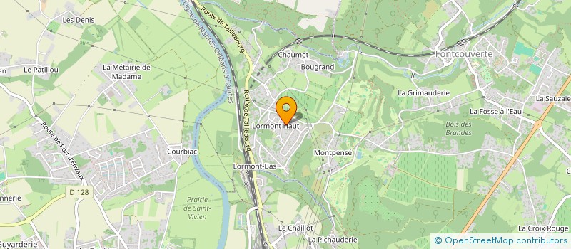 localisation de l'entreprise MONSIEUR WILFRID MOREL  FONTCOUVERTE