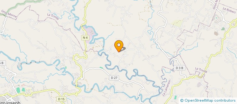 localisation de l'entreprise MONSIEUR WILFRID NEROVIQUE  GROS-MORNE