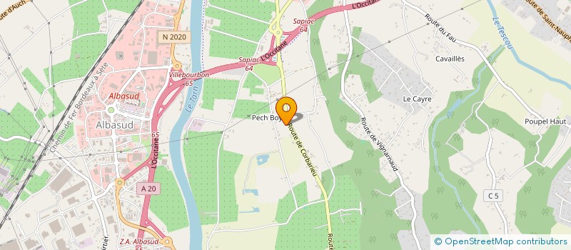 localisation de l'entreprise MONSIEUR WILFRID PAGANO  MONTAUBAN