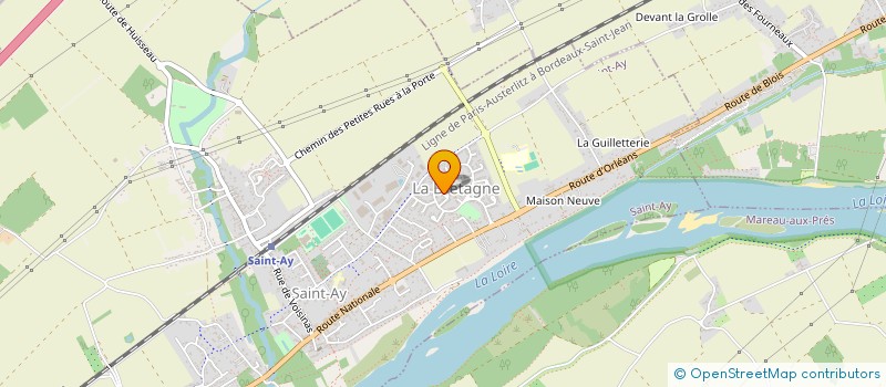 localisation de l'entreprise MONSIEUR WILFRID PALY à EPIEDS-EN-BEAUCE