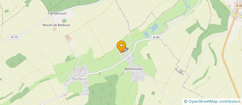 localisation de l'entreprise MONSIEUR WILFRID PETIT  BAILLEUL