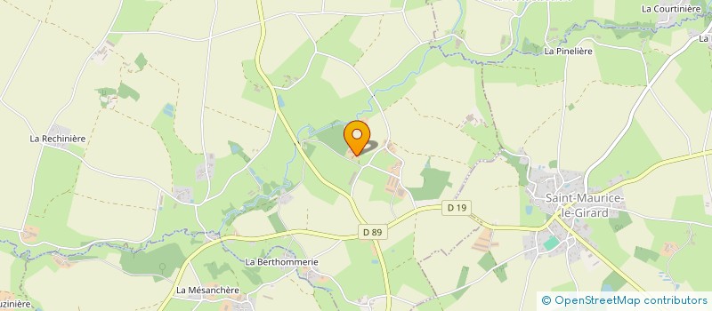 localisation de l'entreprise MONSIEUR WILFRID PONTOREAU  MOUILLERON-SAINT-GERMAIN